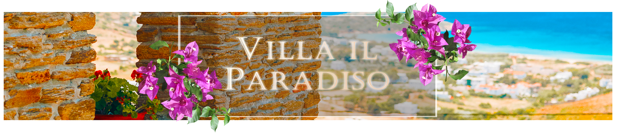 villa il paradiso Andros self catering