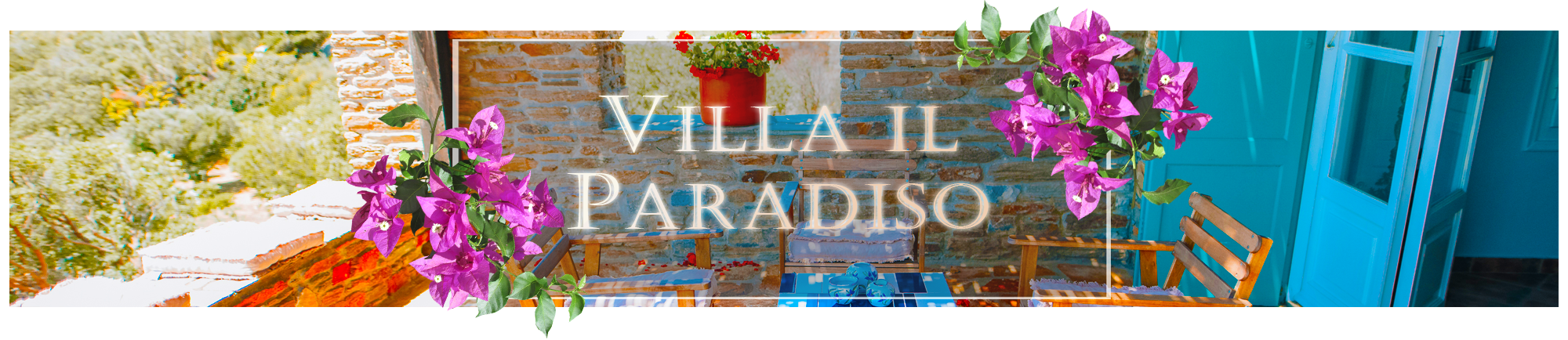 villa il paradiso Andros villa to rent